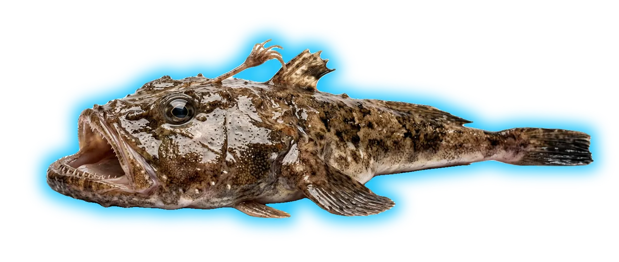 Monkfish (Squatina squatina)